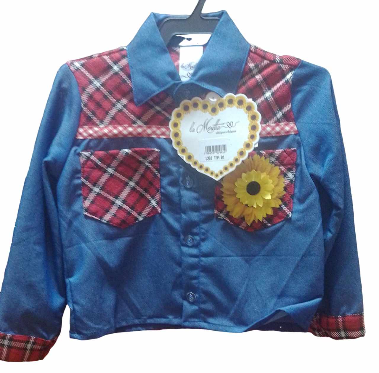CAMISA JUNINA JEANS